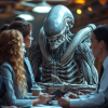 flux_nomad_full_body_shot_of_Xenomorph_holding_a_office_meeting_c2404a0a-7e34-4a15-bdc2-3901b7...png