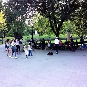 Dancing & Music in Cental Park