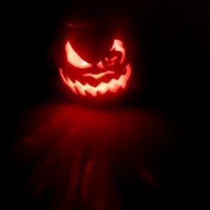 Glowing Jack 'O Lantern - YouTube