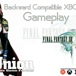 Final Fantasy XIII Backward Compatible on XBOX ONE X with enhancements