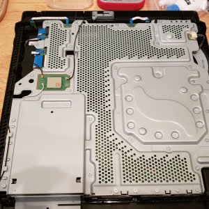 Top case removed